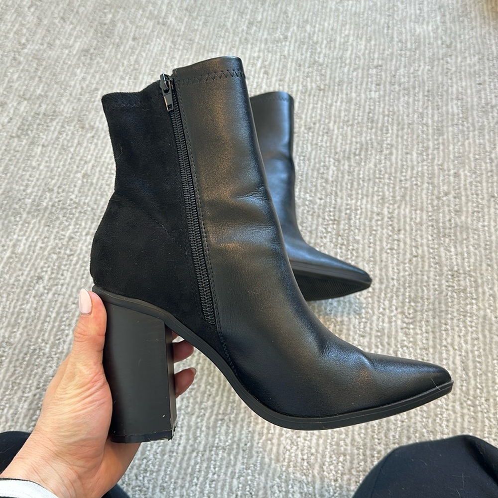 3 inch black heels